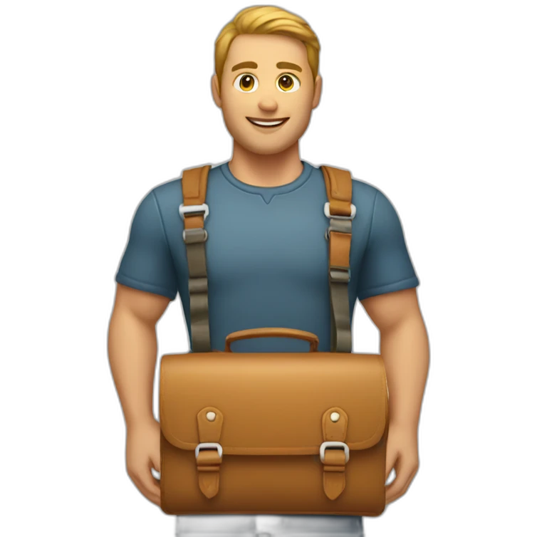 Courier Satchel emoji