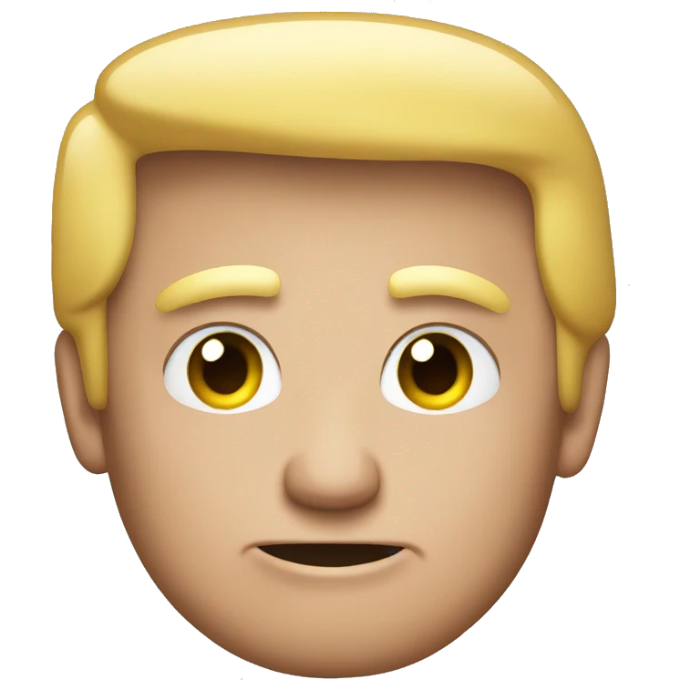 Donald trump with abs emoji