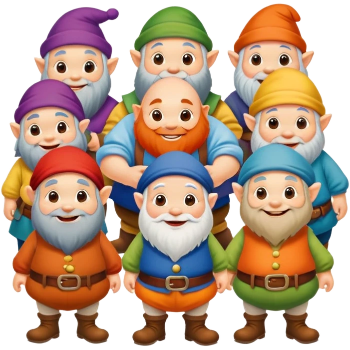 7 dwarfs  emoji