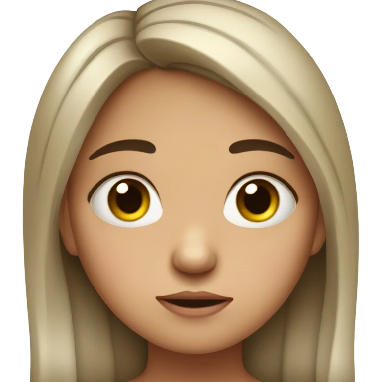 Super sad girl crying a lot emoji