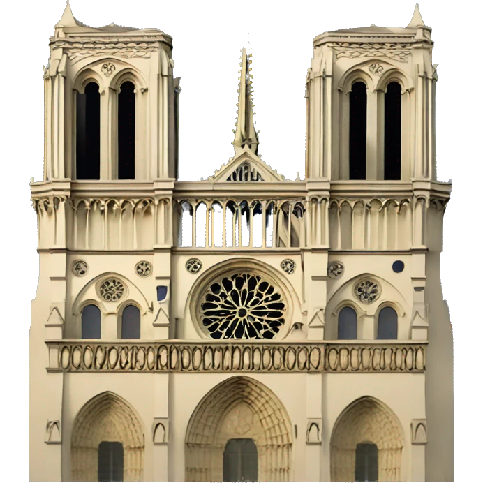 Notre Dame de Paris emoji