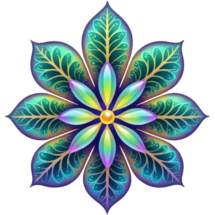 campo morfogenetico - fractal emoji