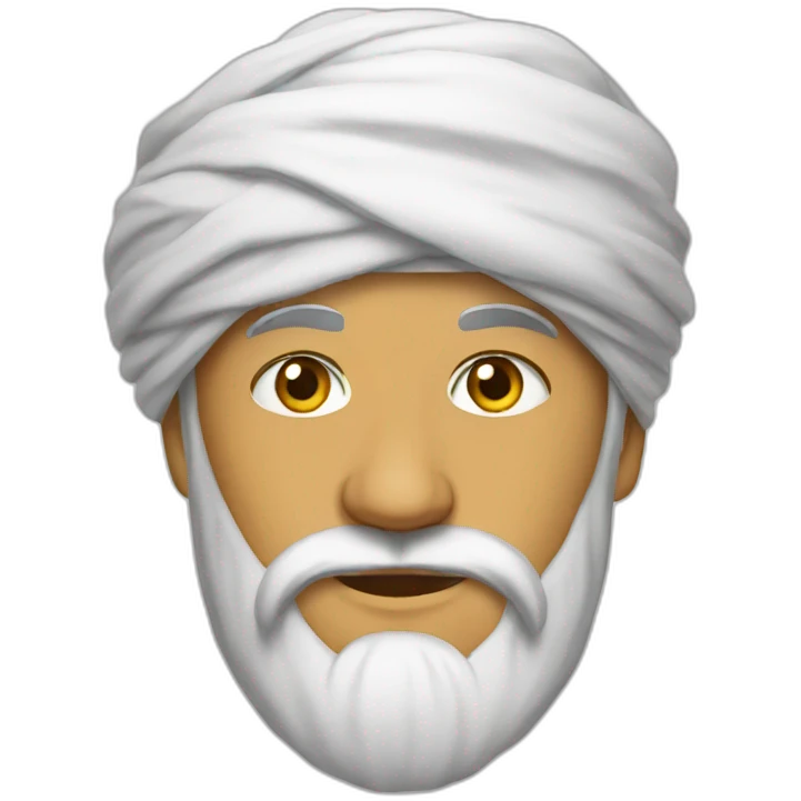 A Shiite turbaned master emoji