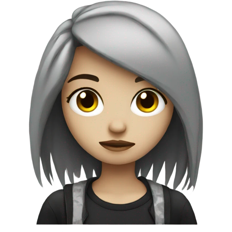 Emo girl emoji