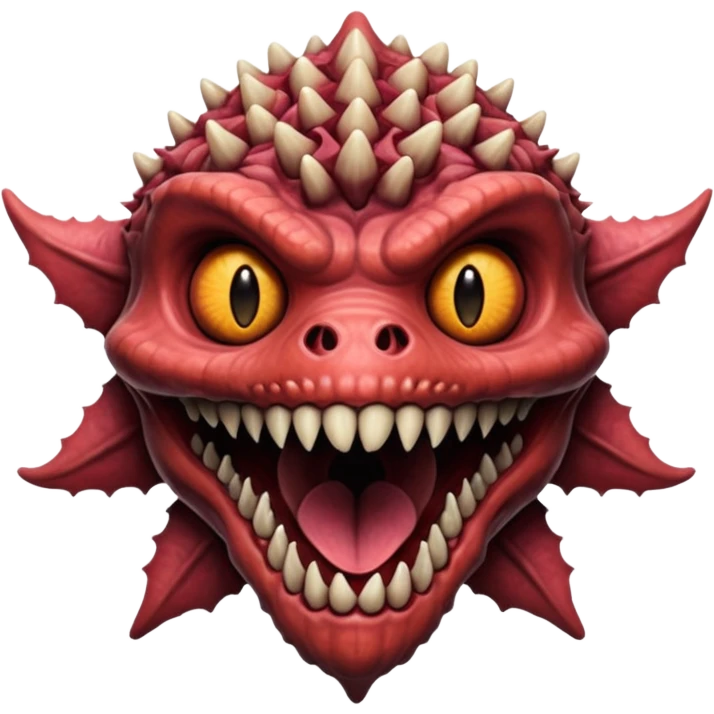 stranger things demogorgan emoji
