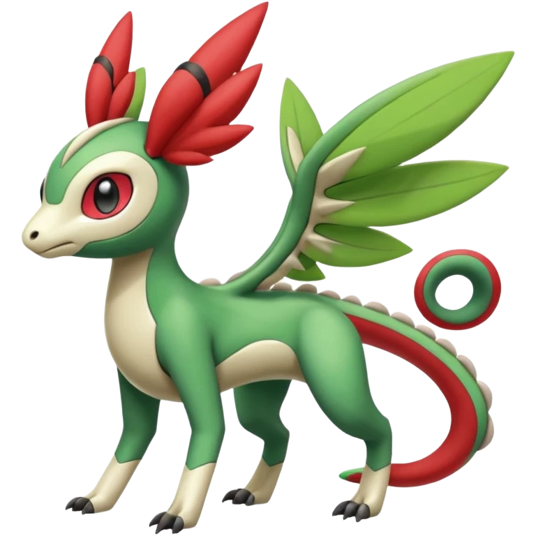 Meloetta-Flygon-Skiddo-Pokémon-Fakémon-creature emoji
