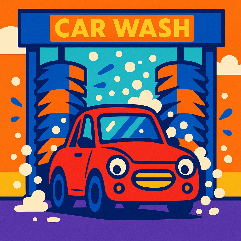 car wash emoji
