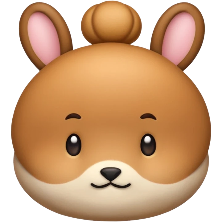 Normal bun in food  emoji