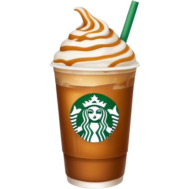 Starbucks caramel macchiato  emoji