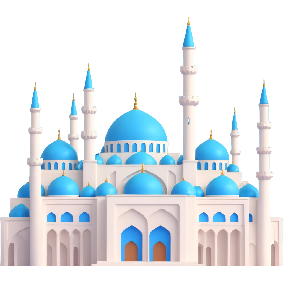 Uzbek Blue Mosque architecture emoji