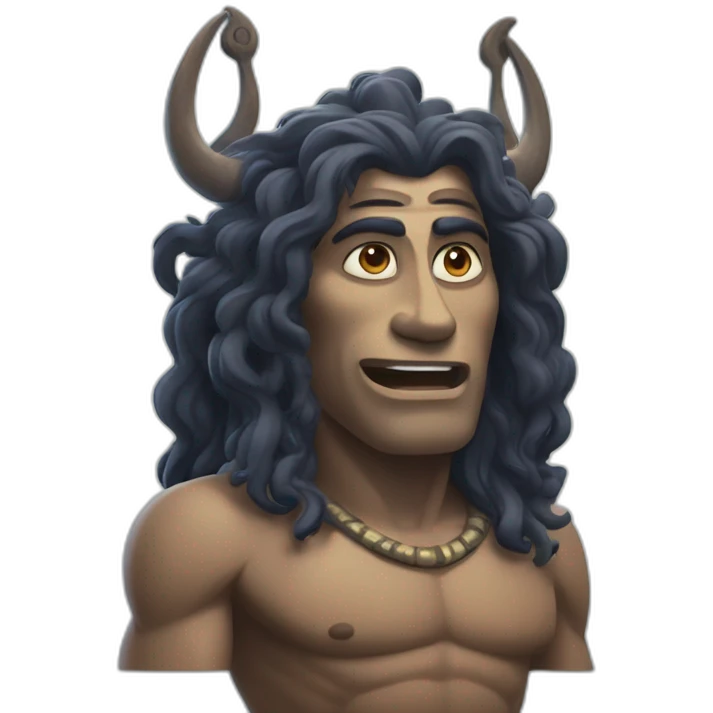 Shiva adiyogi pixar style emoji