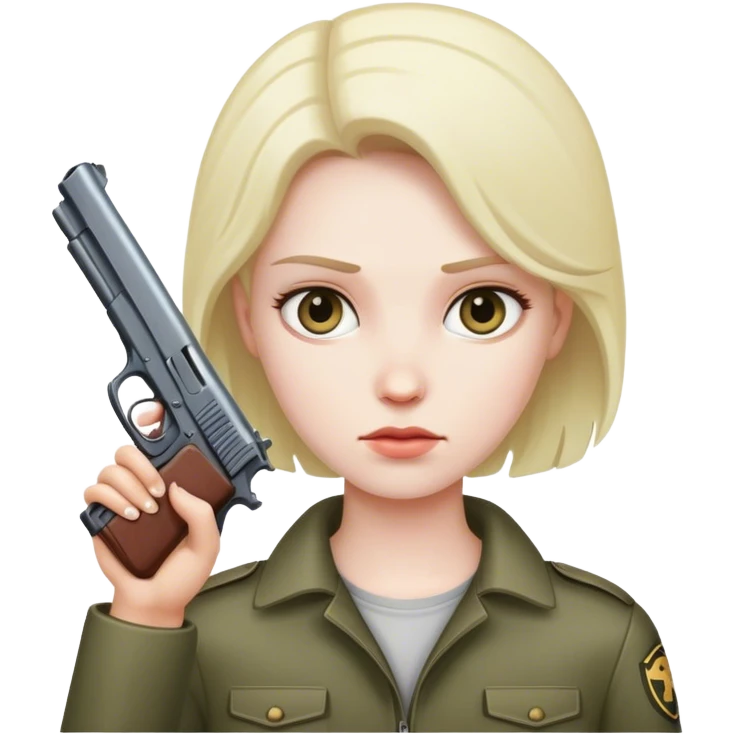 Gun to head emoji