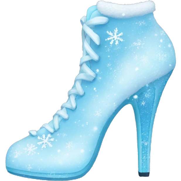 frozen elsa shoe emoji