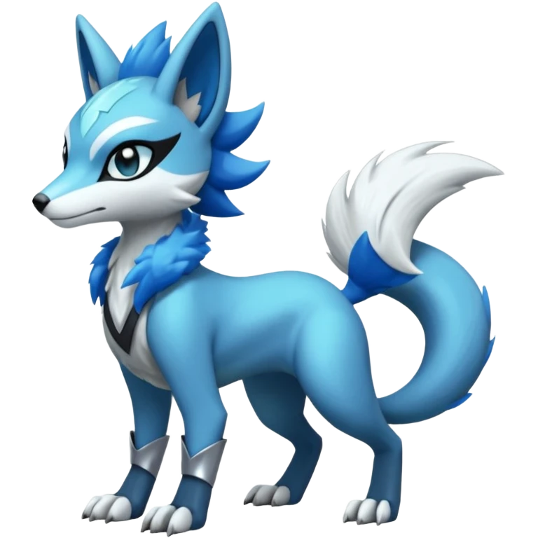 Shiny Furry Anthro Meloetta-Sergal-Protogen-Primagen-Pokémon-Fakémon-creature emoji