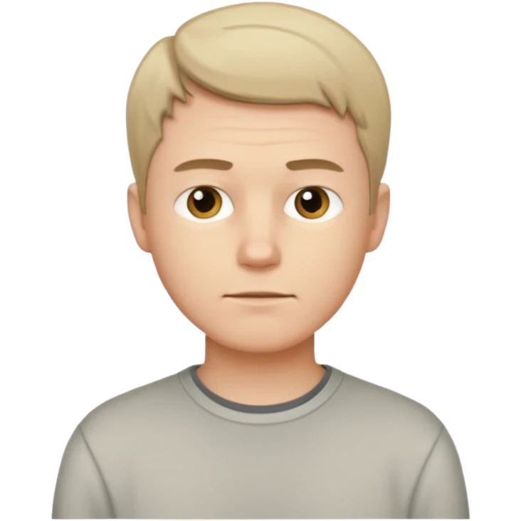 customer. 1 person only white male with shoulder normal person cloths emoji