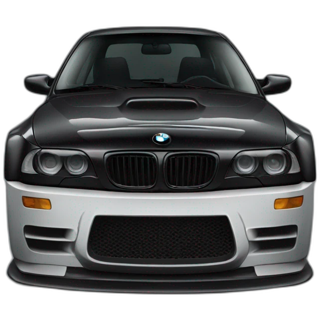 Bmw M3 black emoji