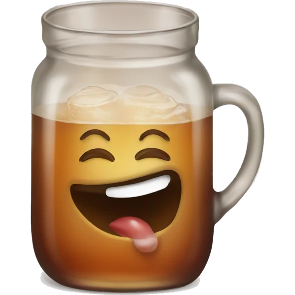 sweet tea in glass emoji