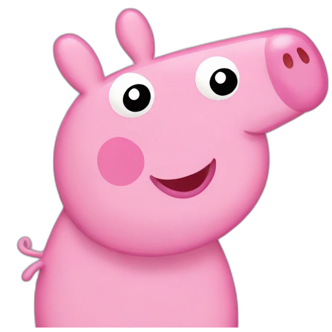 Peppa pig emoji