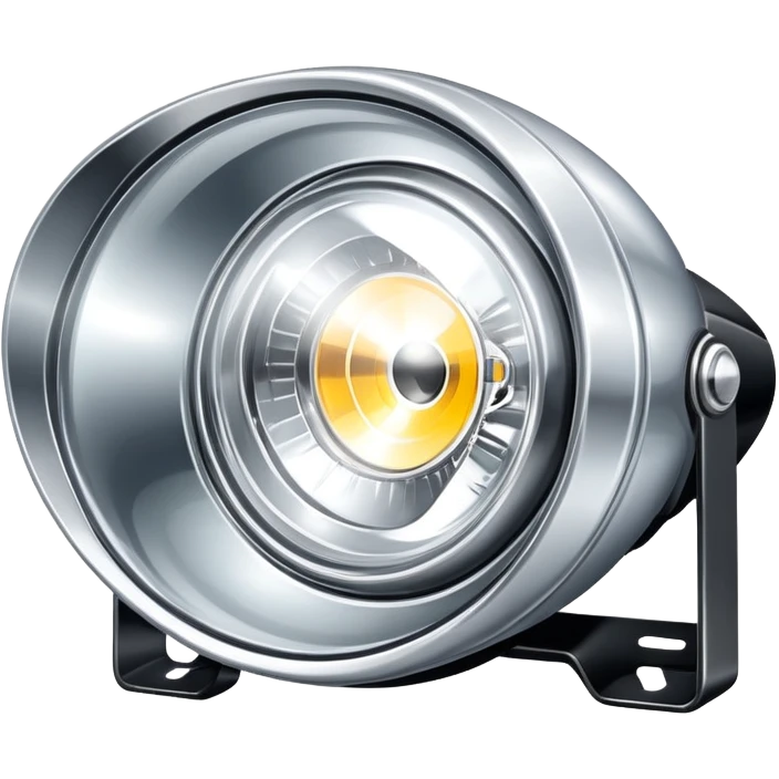 A car headlight emoji