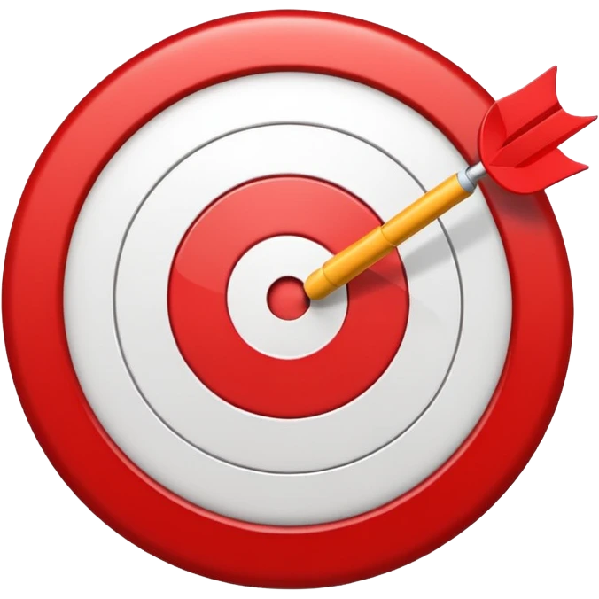 A target emoji with a bar chart emoji on the side emoji