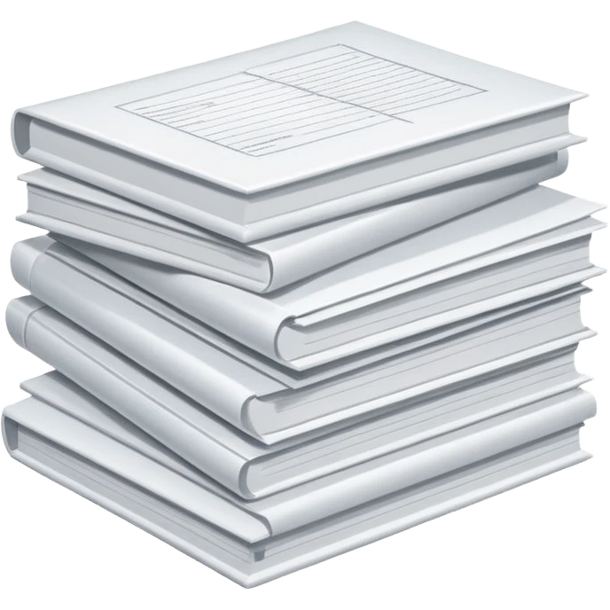 big Pile of patent papers emoji