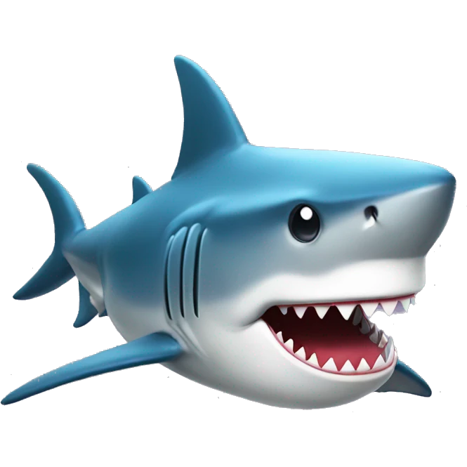 shark with tophat emoji