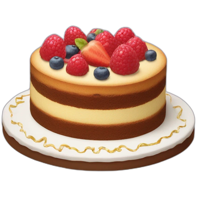 Gâteau d’anniversaire 20ans emoji