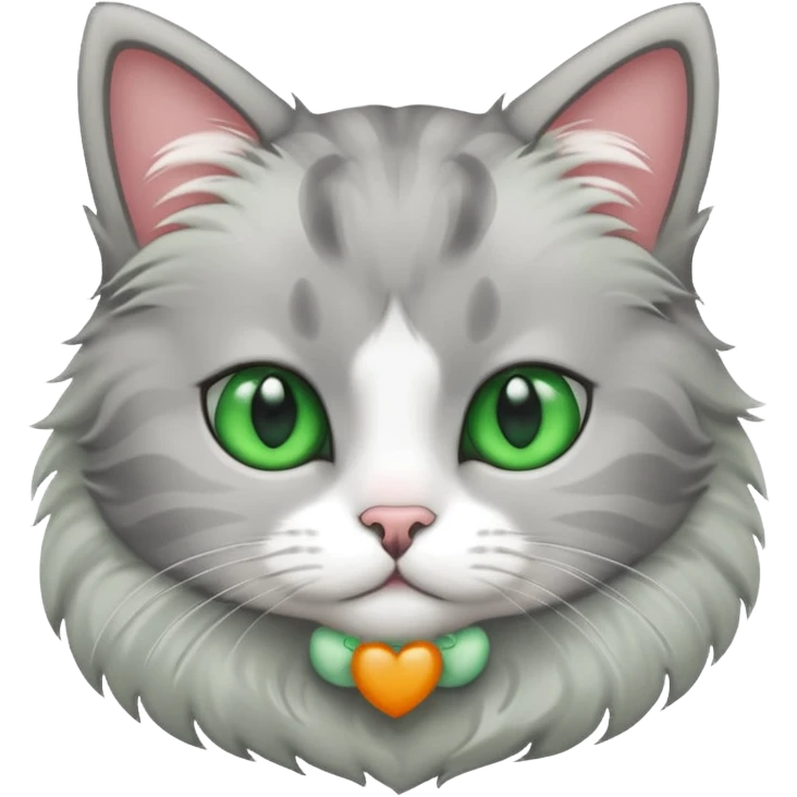 Un chat mignon emoji