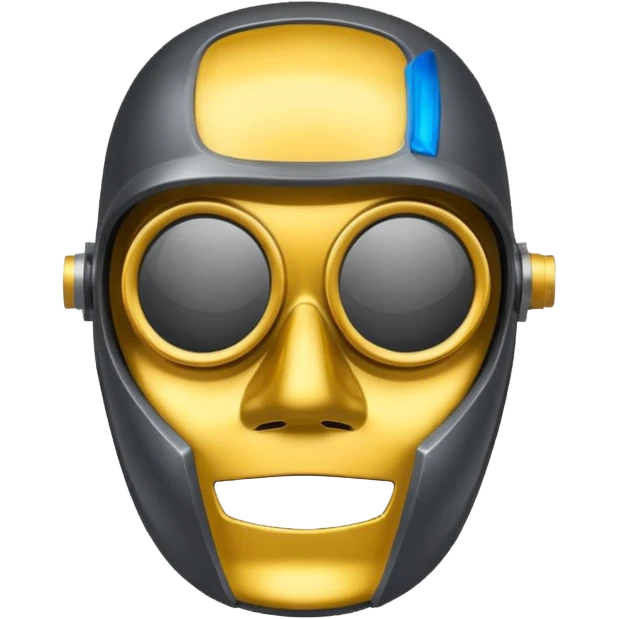 Welding mask emoji
