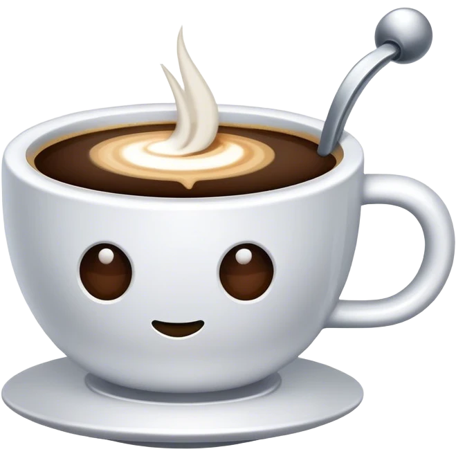a starship with a coffee in emoji
