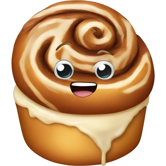 Cinnamon bun emoji