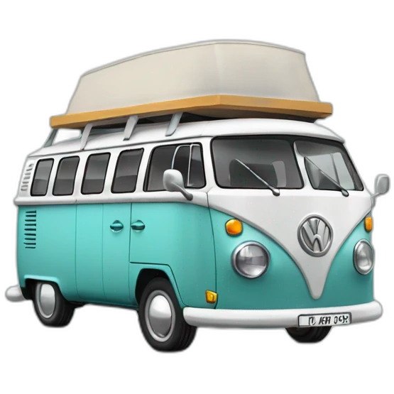 Vw campervan emoji