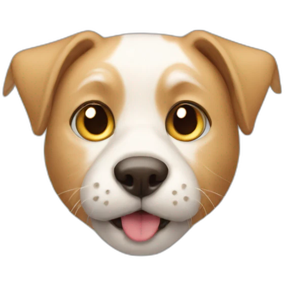 cat in dog emoji