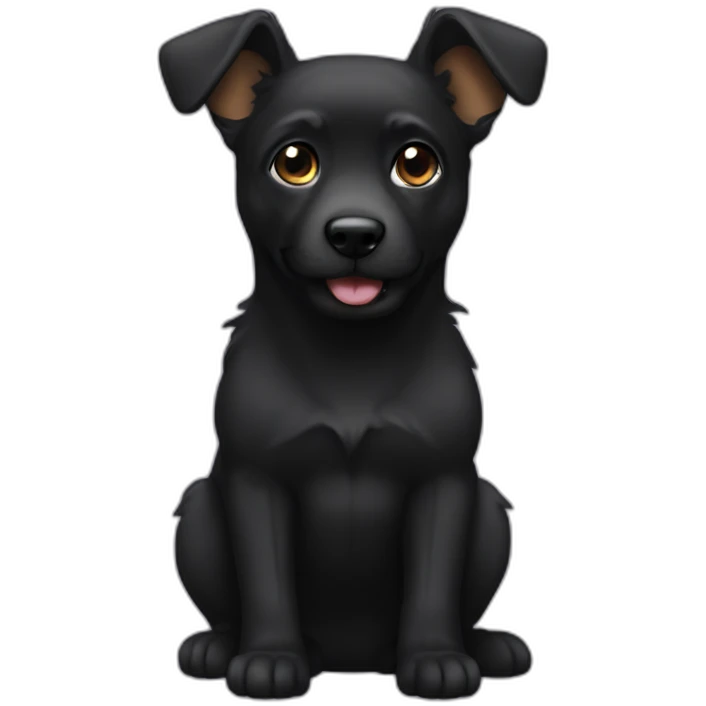 Black Pomepoo emoji