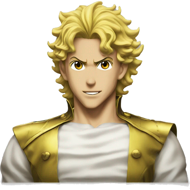 dio from jojos bizarre adventure emoji