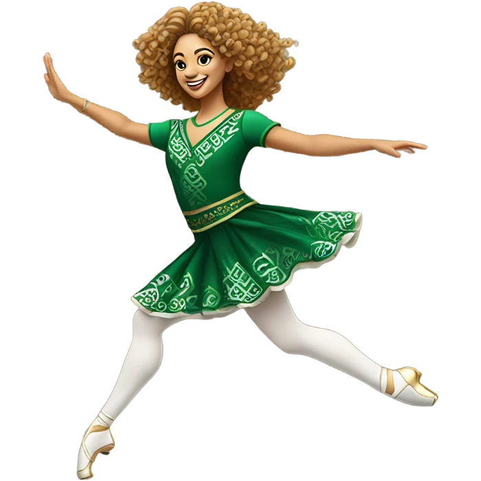 Irish dancer emoji