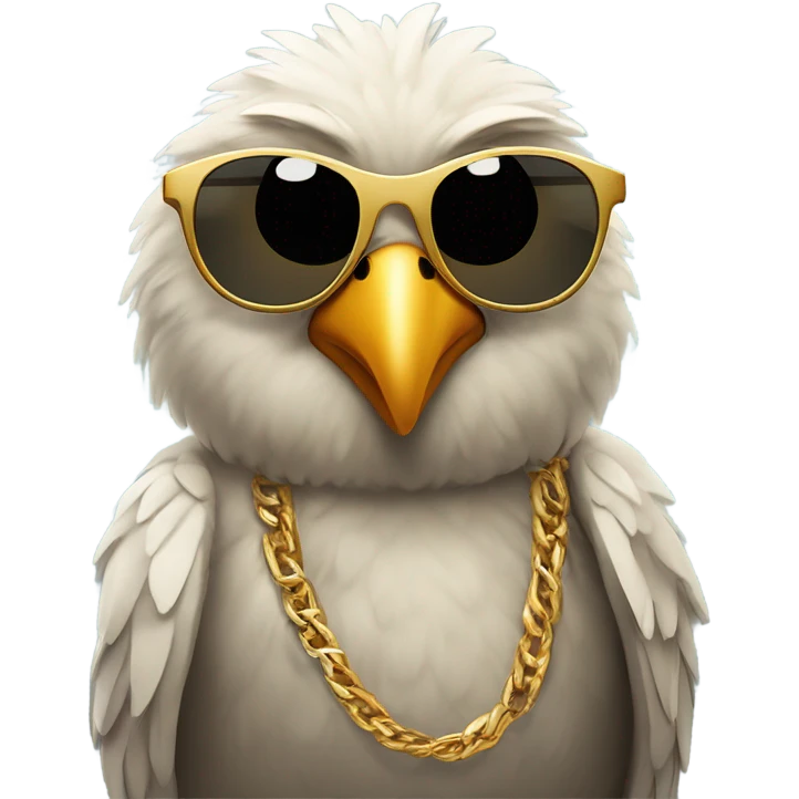 Swaggiest bird emoji
