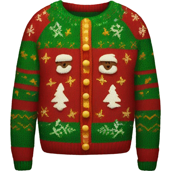 Ugly sweater  emoji