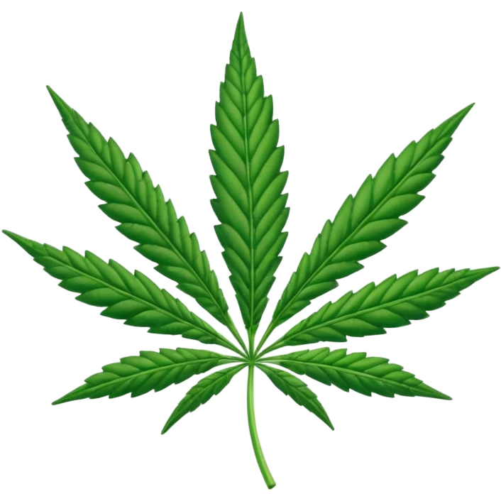 cannabis leaf emoji