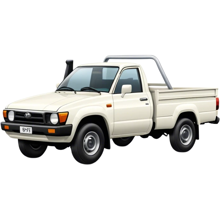 79 series ute toyota white colour emoji