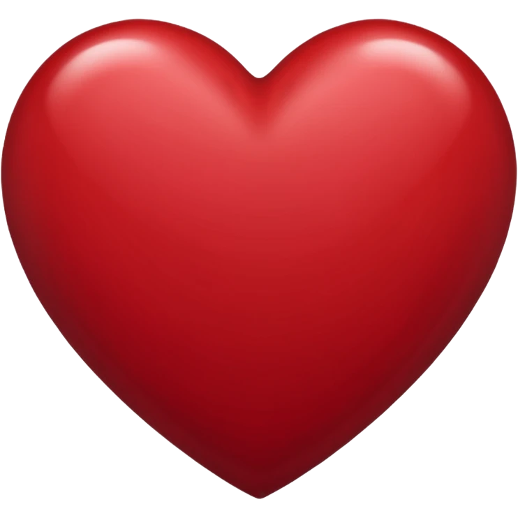 dark red heart emoji