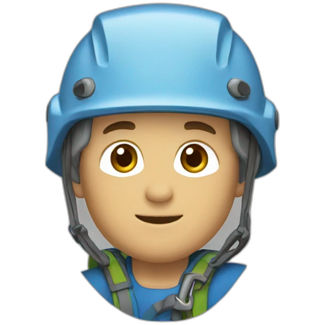 Super belay man emoji