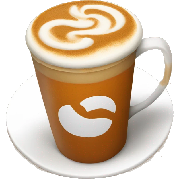 Pumpkin spice latte  emoji