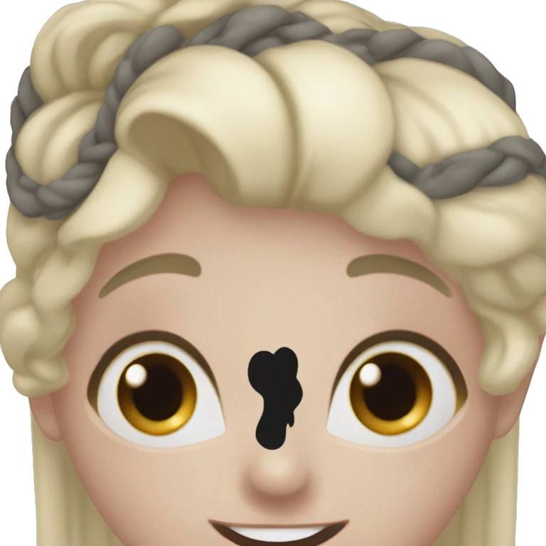 Девушка с волосами ниже плеч с черной кошкой на руках emoji