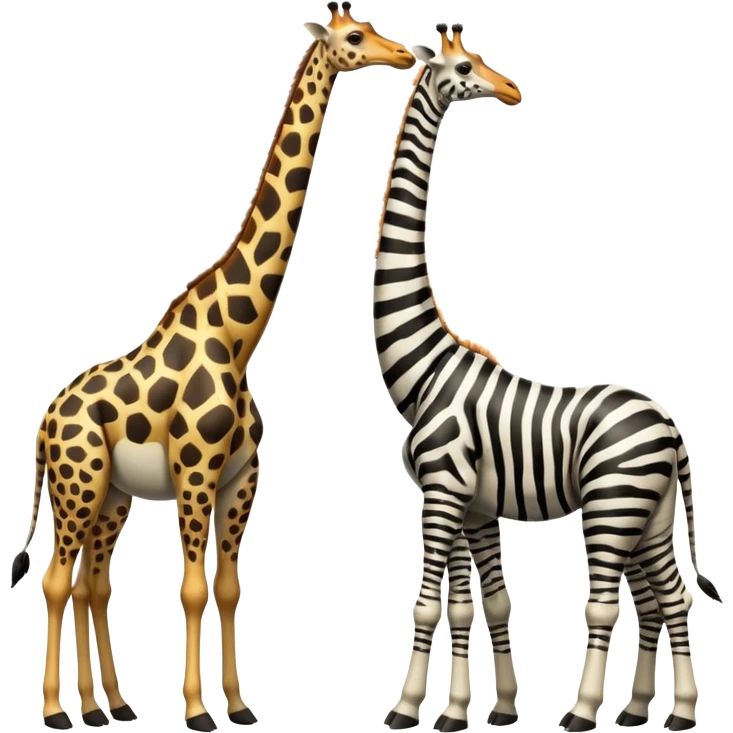 Zebra + Giraffe + Brachiosaurus = emoji