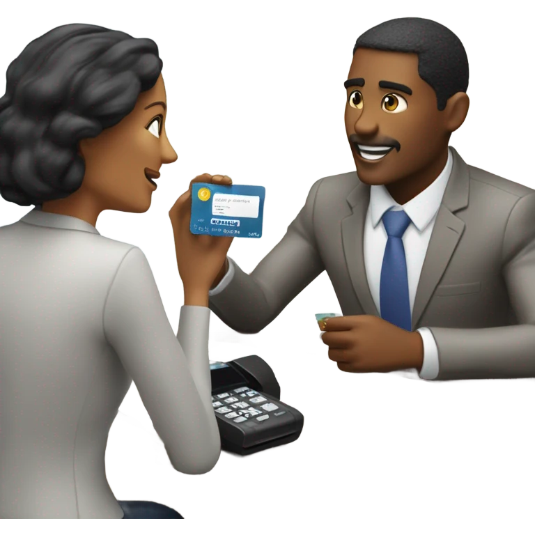  In order for a business to accept credit and debit cards, they have to get a merchant account with the processor.  emoji