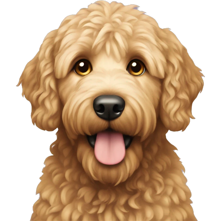 Golden doodle emoji