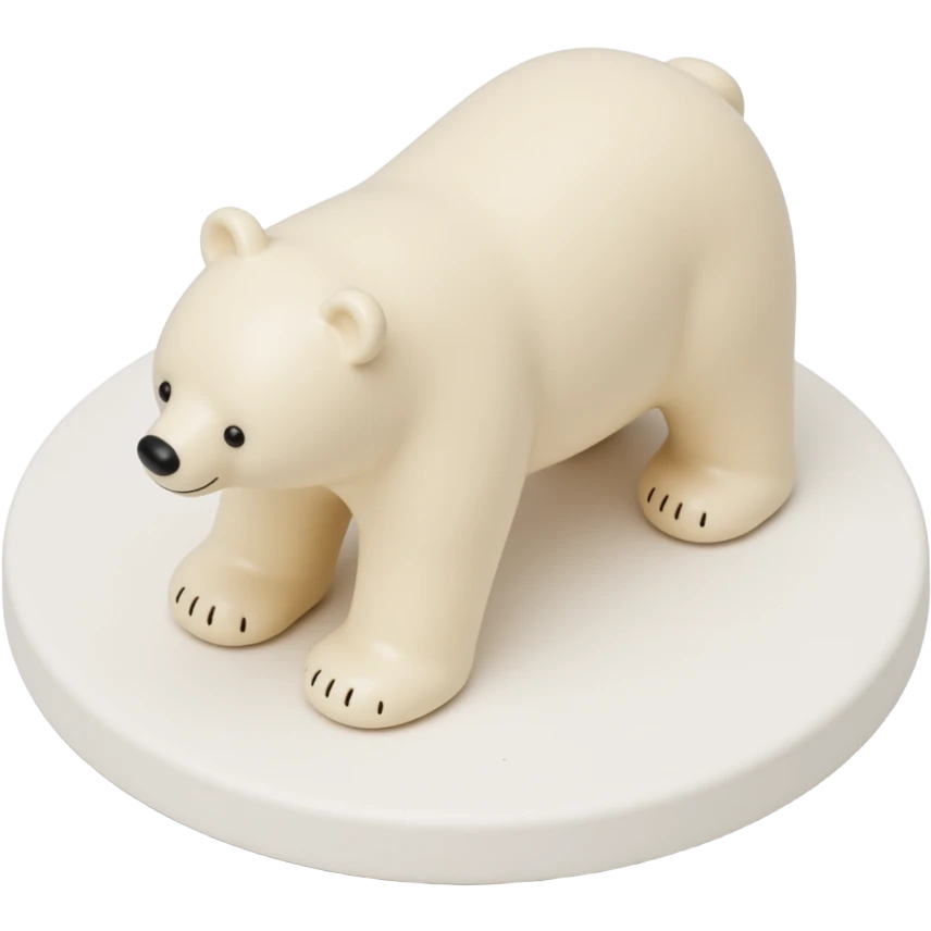 Polar bear emoji