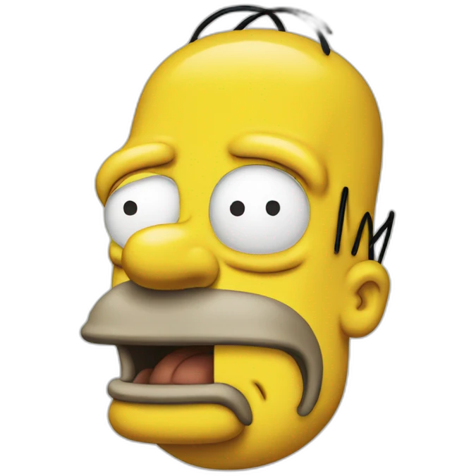 Homer Simpson emoji