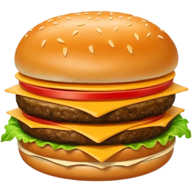amburguesa co siendo comida emoji